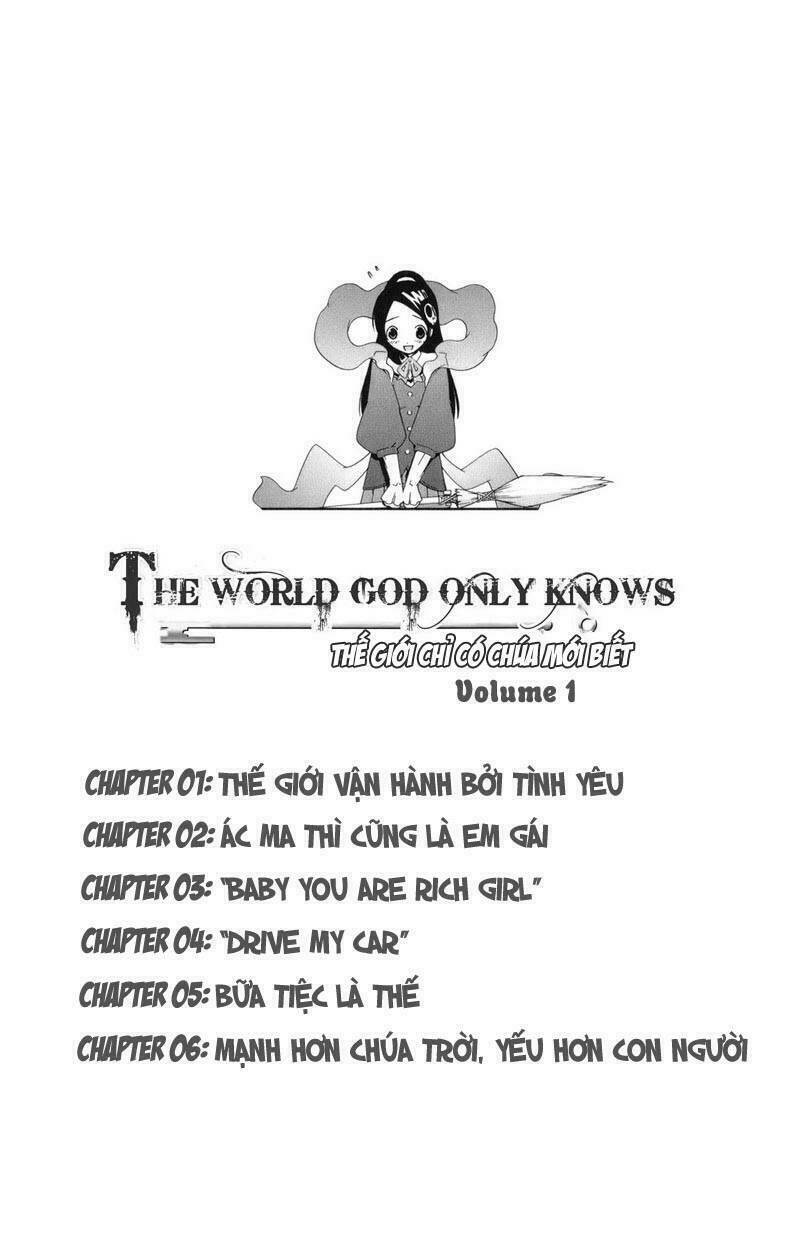 The World God Only Knows - Kami nomi zo Shiru Sekai Chapter 1 - Next Chapter 2