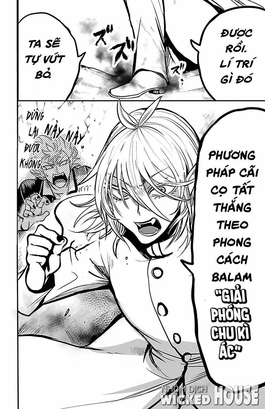 mairimashita! iruma-kun chapter 114: sư phụ trên chiến trường - Next chapter 115: azu trong chu kì Ác