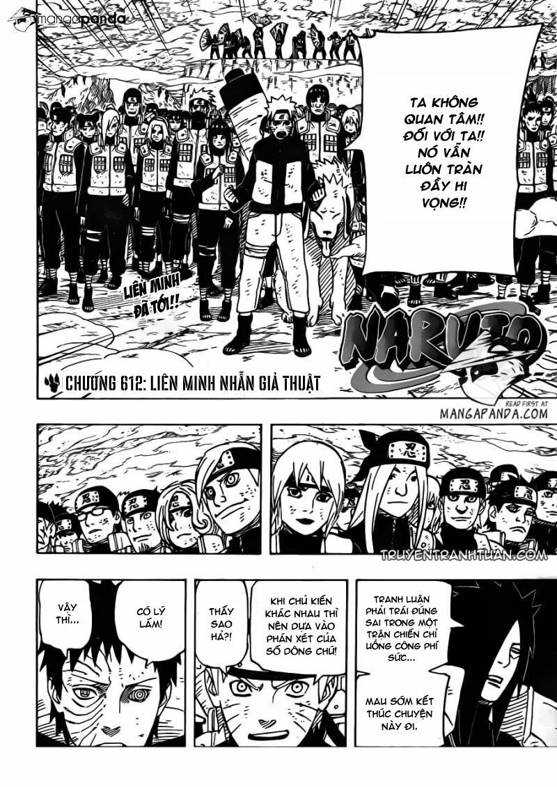 naruto - cửu vĩ hồ ly chapter 612 - Trang 2